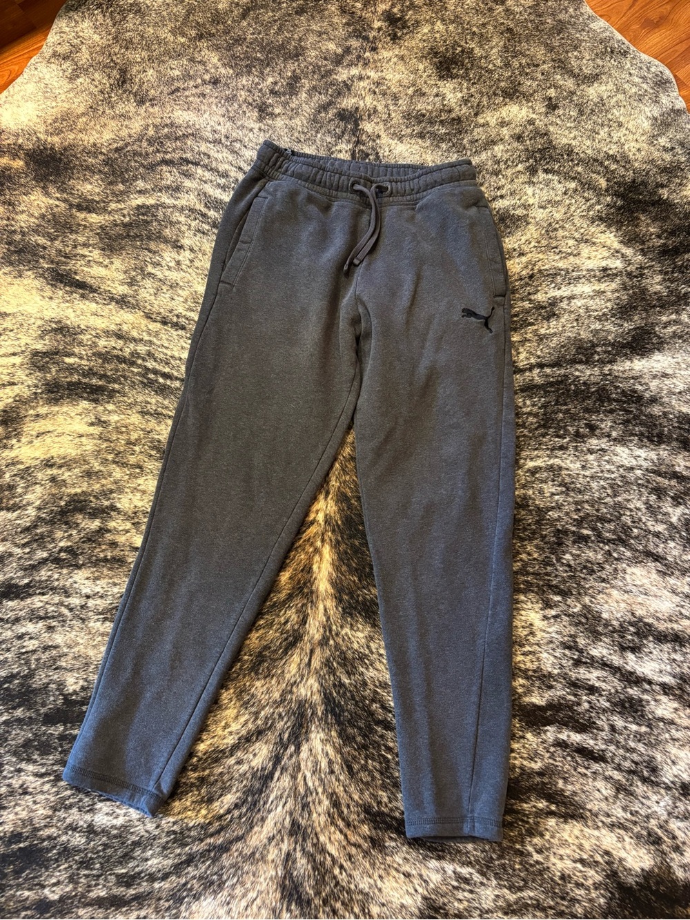 Puma Men’s Essentials Fleece Joggers / Pants, Size Small, Thick & Heavy